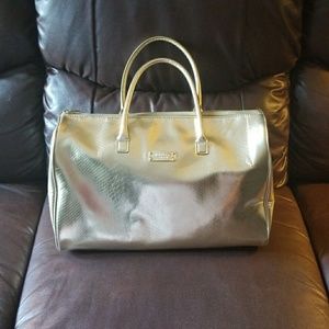 Michael Kors Gold Duffle